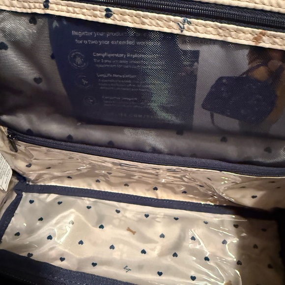 Lug 3 Piece Travel Set Paws Navy Trolley XL,NWT With Tote Runner NWOT - Picture 11 of 16